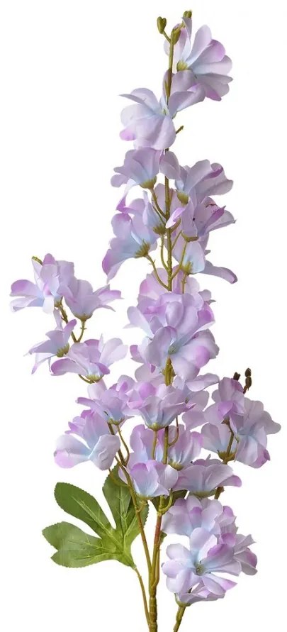 Dekorácia umelá kvetina s fialkovými kvetmi - 16*12*100 cm
