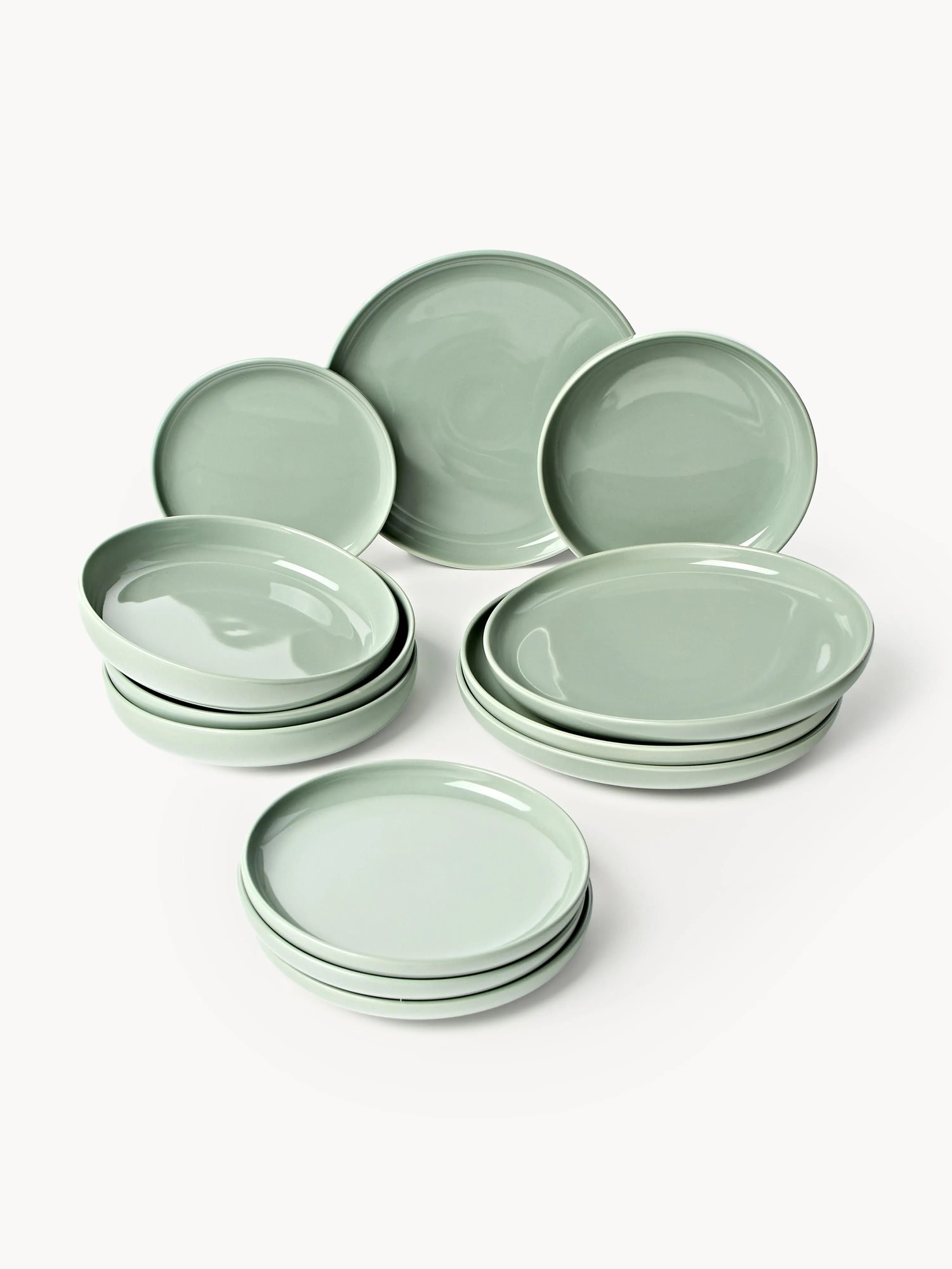 Porcelánová súprava riadu Nessa, 12 ks