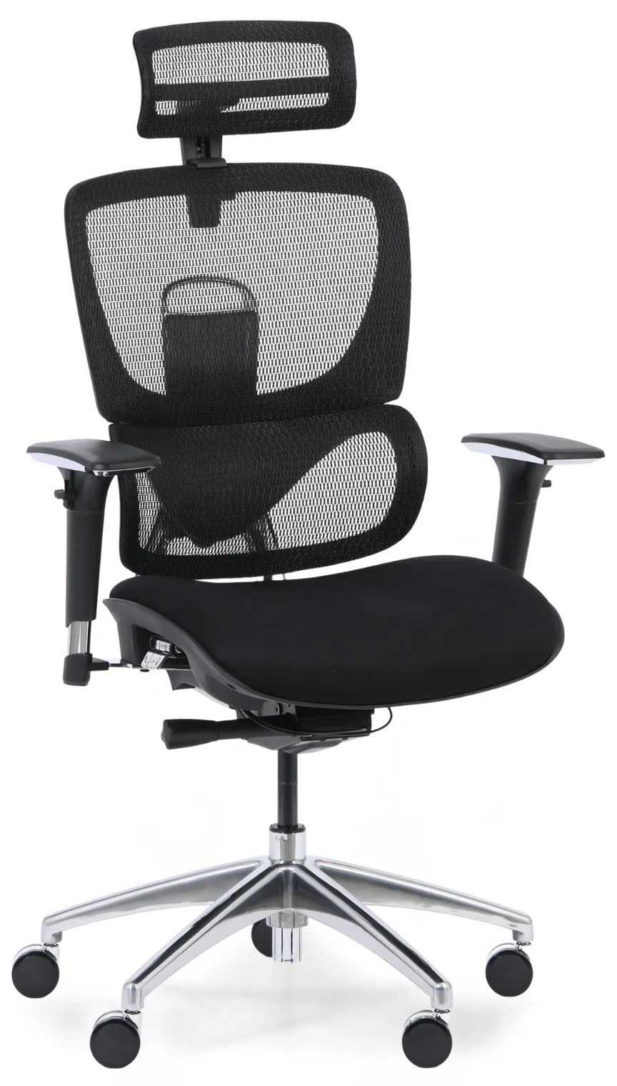 Multifunkčná kancelárska stolička WINSTON SB, čierna