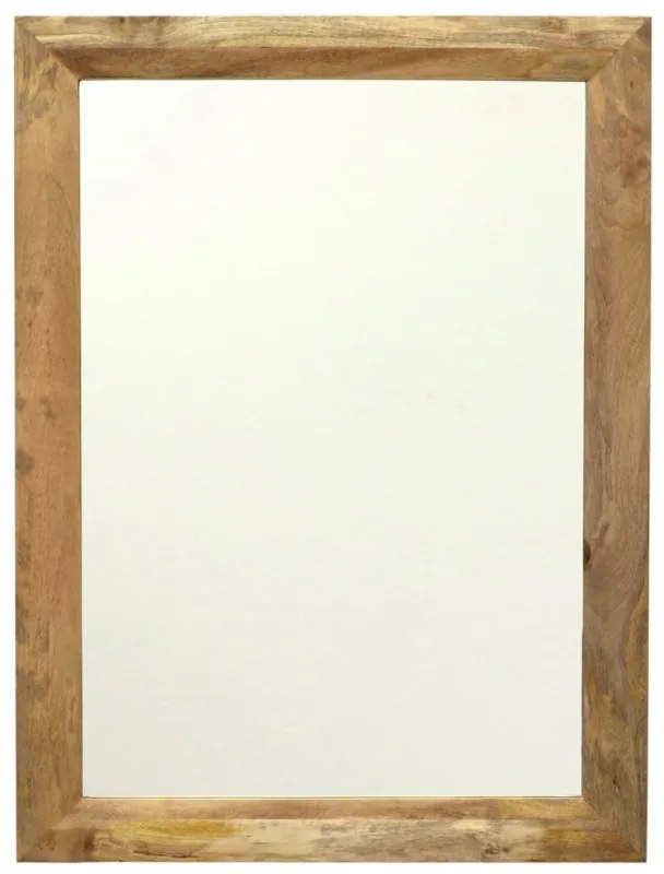 Zrkadlo Hina 90x120 z mangového dreva Mango natural Zrkadlo Hina 90x120 z mangového dreva Mango natural
