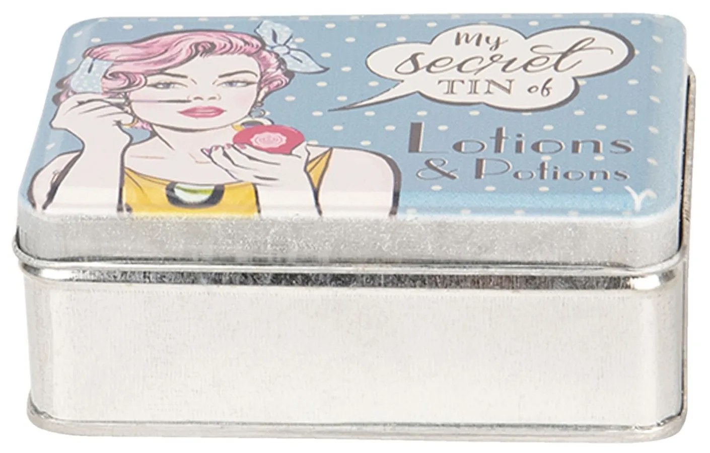 Kovová krabička My secret - 11 * 8 * 4 cm Kovová krabička My secret - 11 * 8 * 4 cm