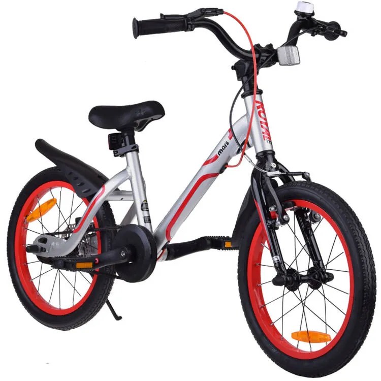 Detský bicykel 16" Mars RoyalBaby RB16-26 - strieborný