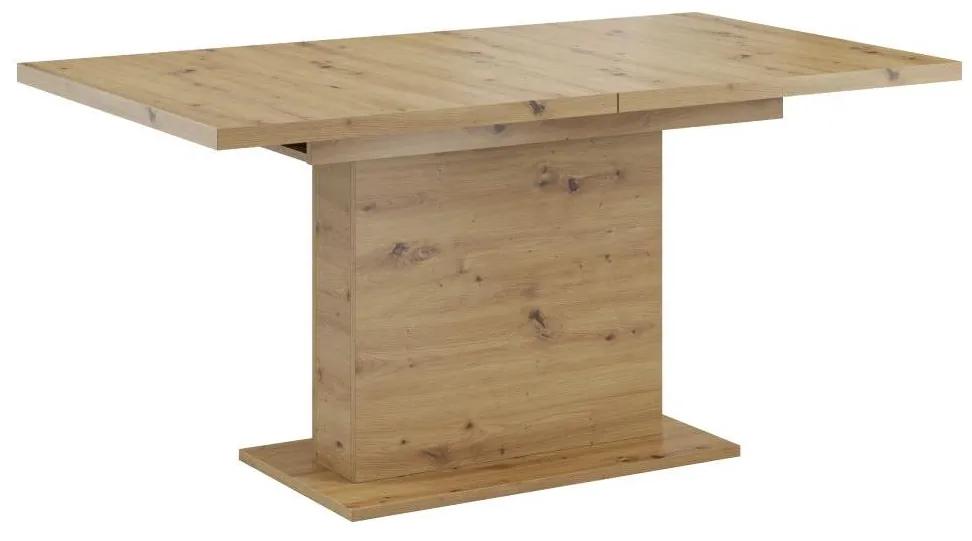 Rozkladací jedálenský stôl Bovata (dub artisan) (pre 6-8 osôb). Vlastná spoľahlivá doprava až k Vám domov. 1097146