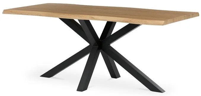 Autronic BONTEC Jedálenský stôl 180x90cm, mdf, sivý dub, HT-F4618 GREY Farba: Hnedá