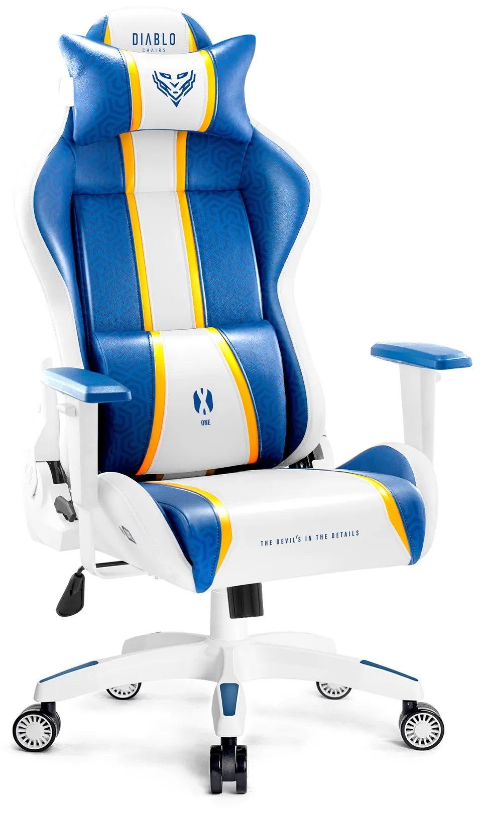 Herné Kreslo Diablo X-One 2.0 Small: Aqua Blue