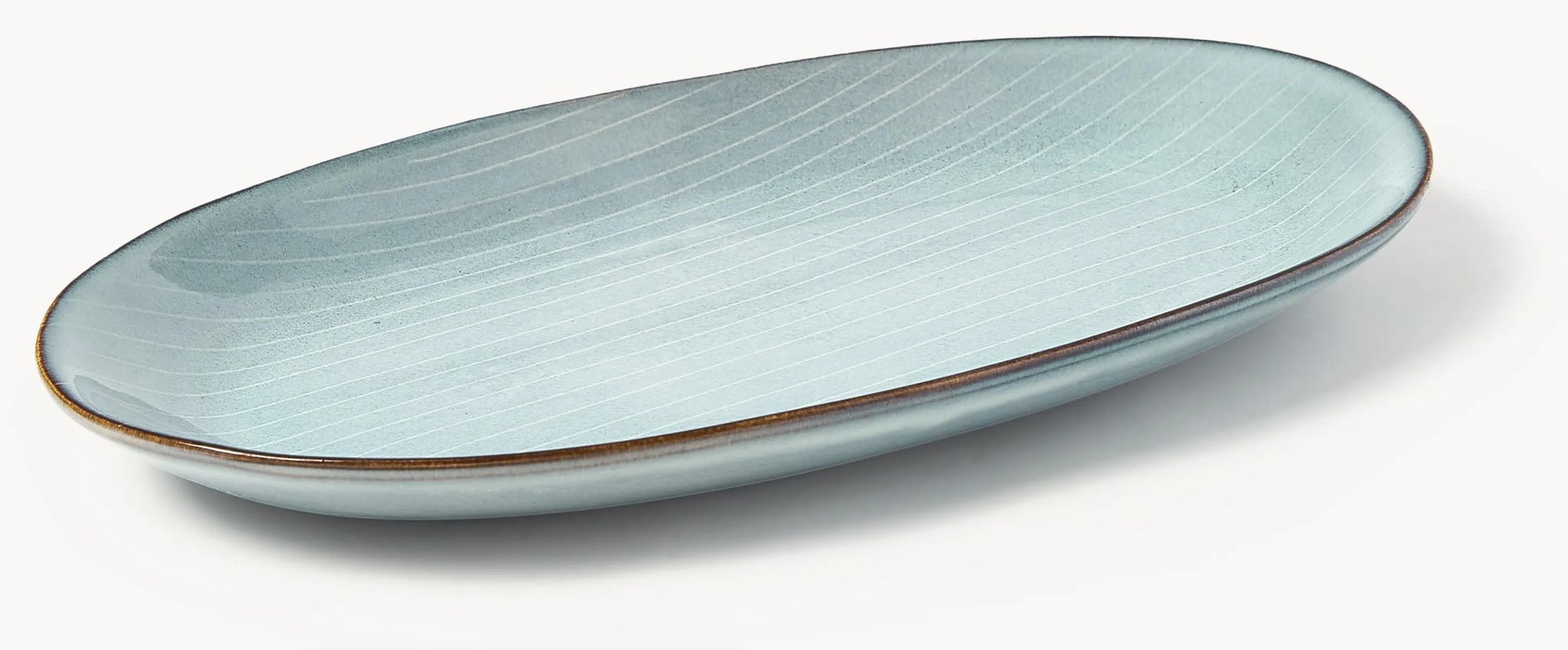 Ručne vyrobený servírovací tanier Nordic Sea