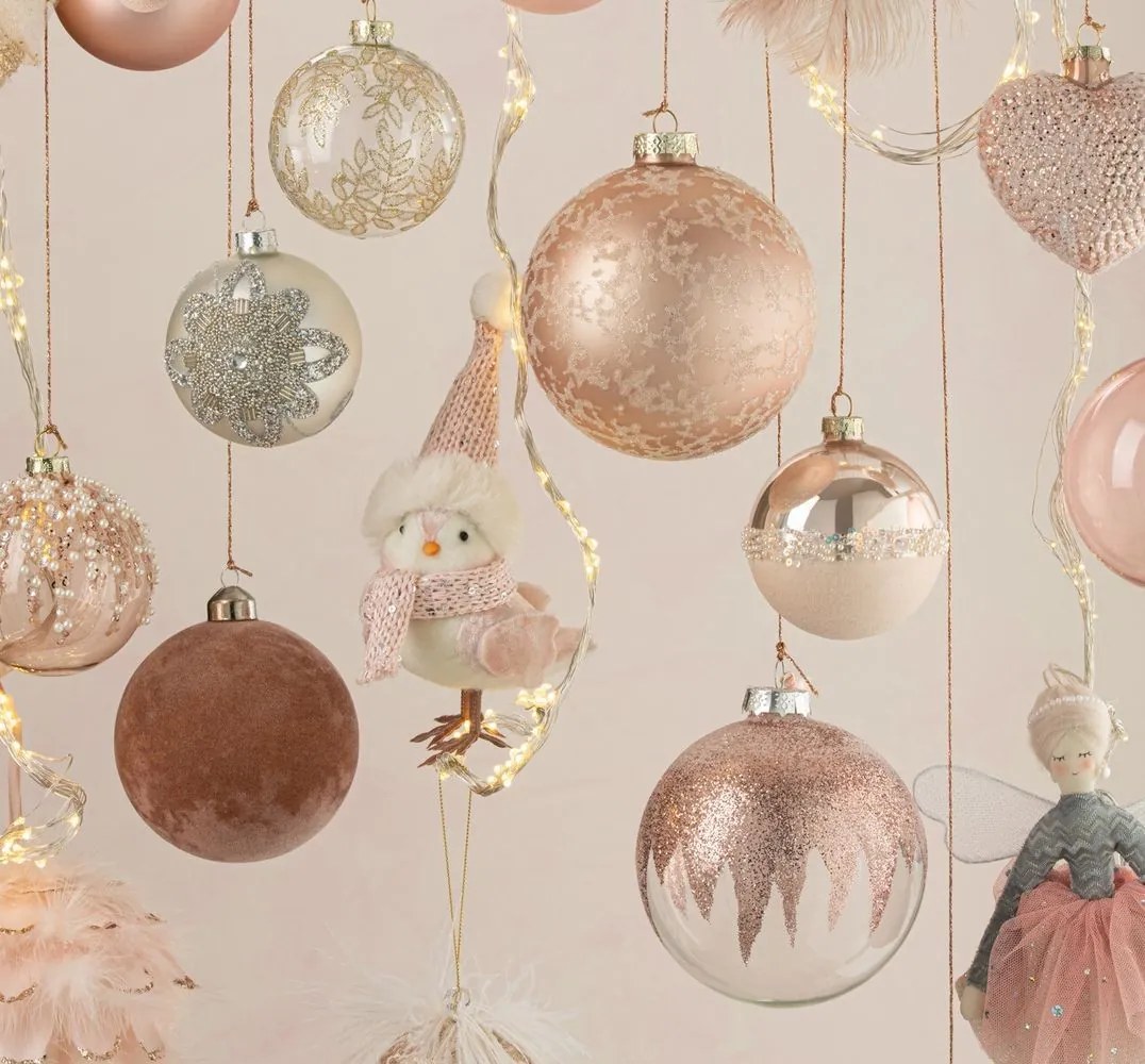 3ks bielo-ružová závesná ozdoba vtáčik - 7*10*18 cm 3ks bielo-ružová závesná ozdoba vtáčik - 7*10*18 cm