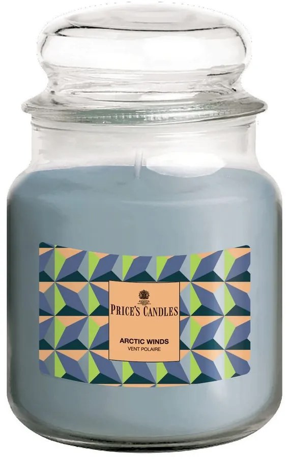 Price´s Price's MIDI vonná svíčka ve skle Arctic Winds - hoření 80h
