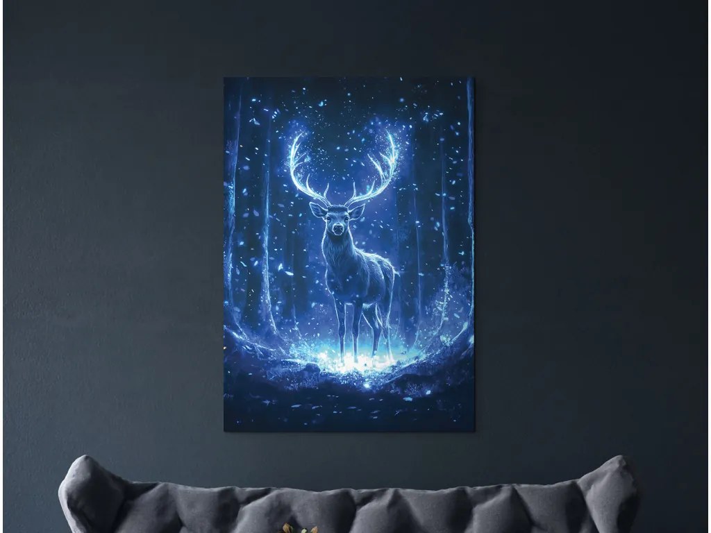 drevko | Obraz Modrý strážca lesa