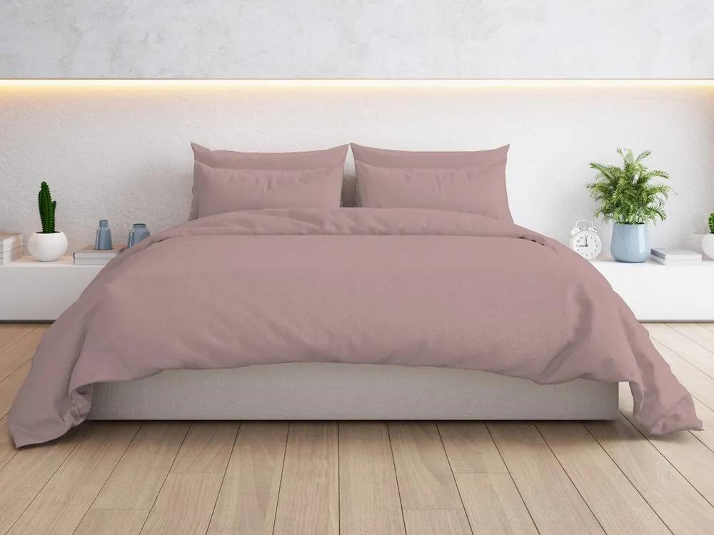 Gipetex Natural Dream Obliečky bavlnený perkál Rosa - 140x200 / 70x90 cm