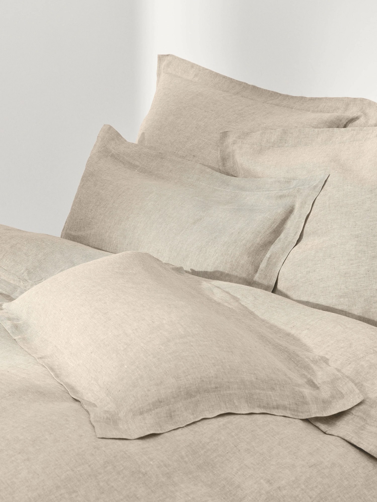 Obliečka na paplón z ľanu's lemom Linna