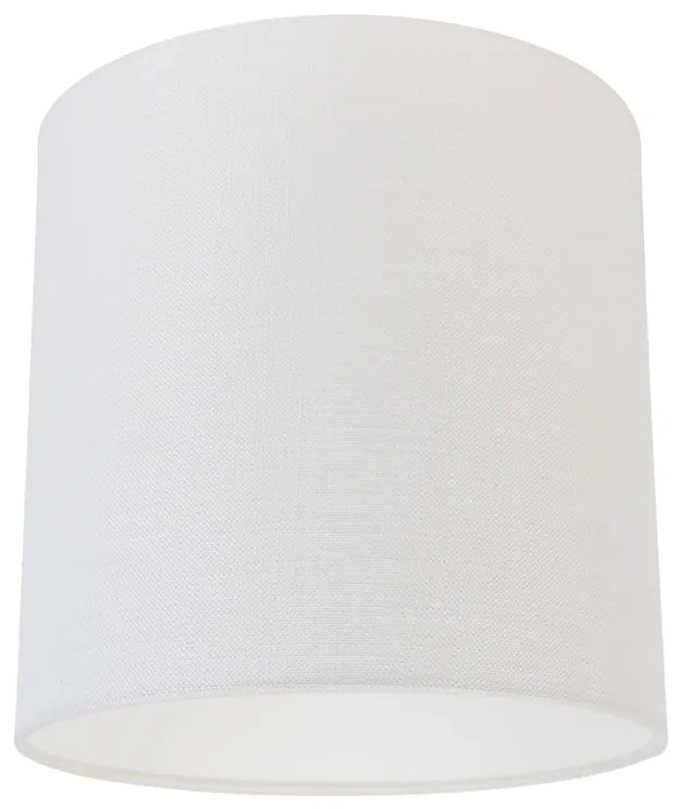 Lampa tienidlo z látky biele 25/25/25 Lampa tienidlo z látky biele 25/25/25