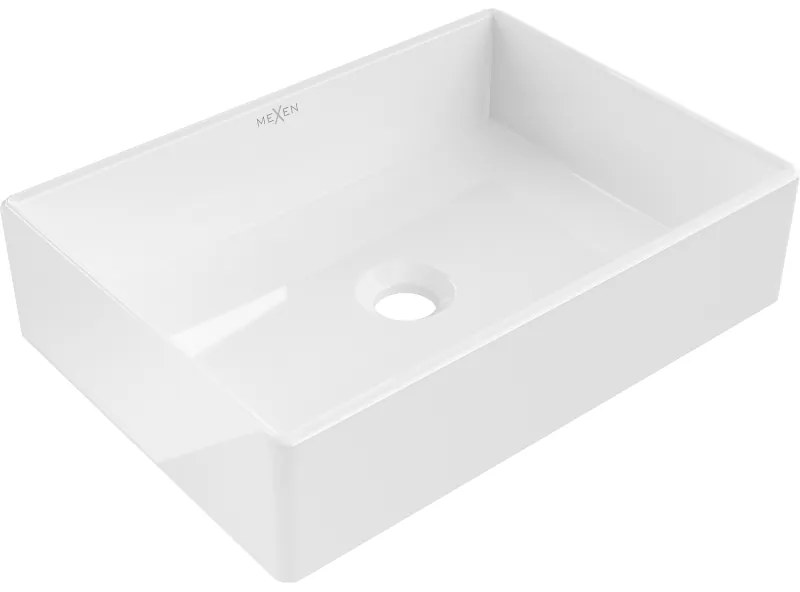 Mexen Goya, umývadlo na dosku 45 x 32 cm, biela, 22184500