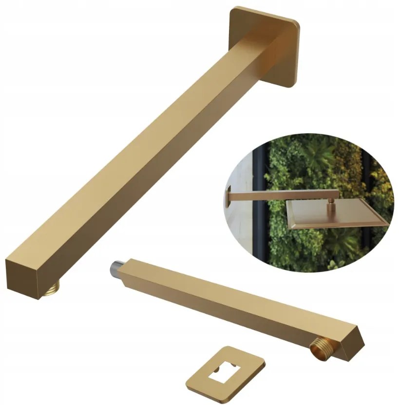 Gamma Gamma, podomietkové rameno 40cm, zlatá matná, GMA-RAM-D-LP03-BGD