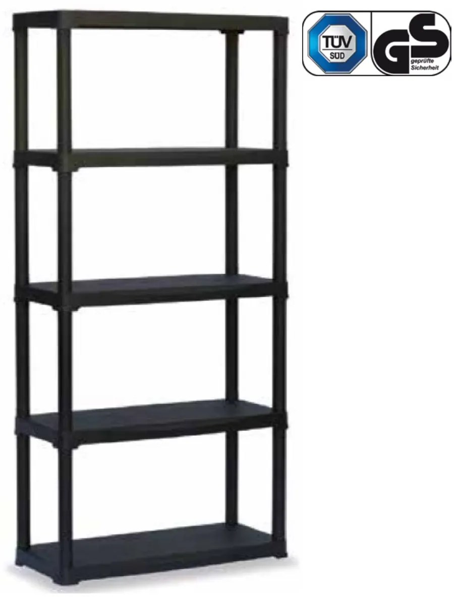 ARTPLAST Regál, 5 políc, 700x300x1760 mm