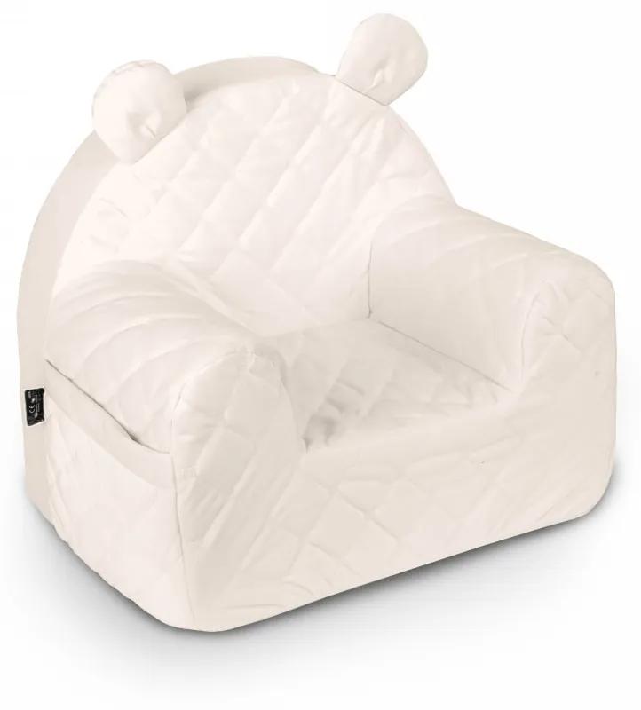 Detské kreslo s uškami Velvet, Ecri