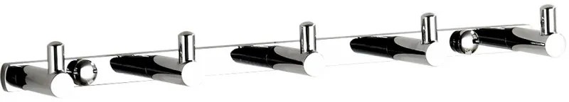 Mexen príslušenstvo, držiak na uterák, 5-háčik, chrómová, 709165-00