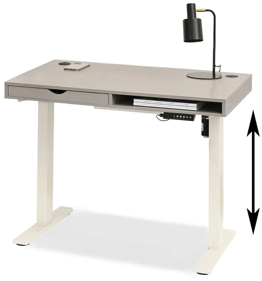 PC stolík Osto 100 (béžová + krémová). Akcia -28%. Vlastná spoľahlivá doprava až k Vám domov. 1109810