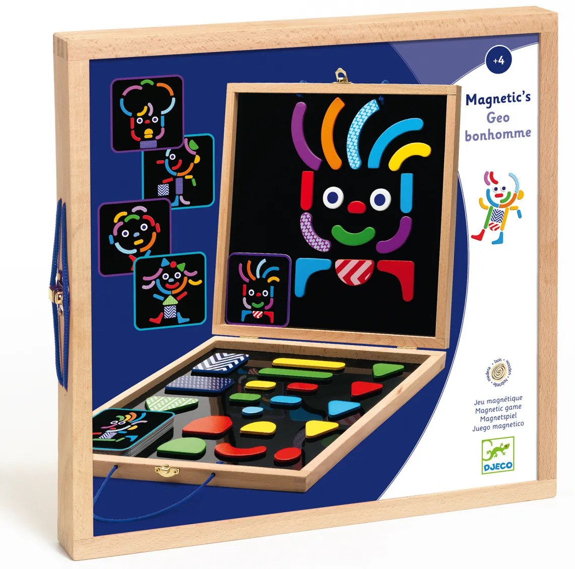 Magnetický kufrík - veselé postavy