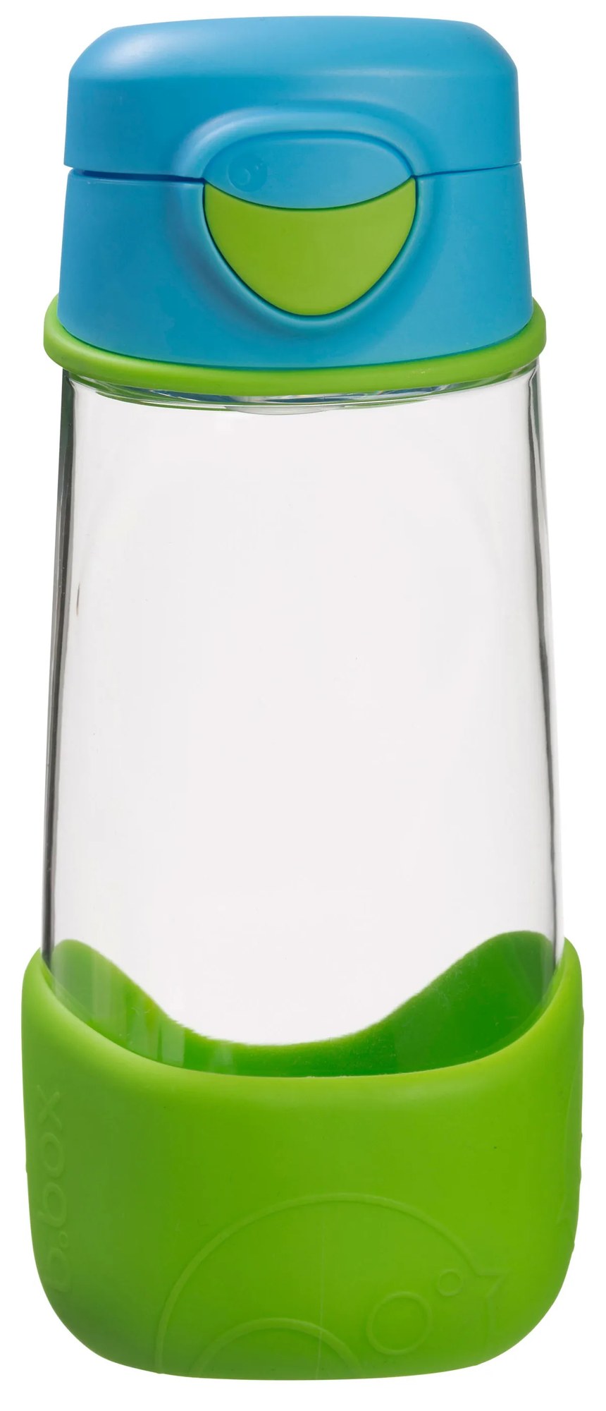 Sport fľaša na pitie 450 ml – modrá/zelená