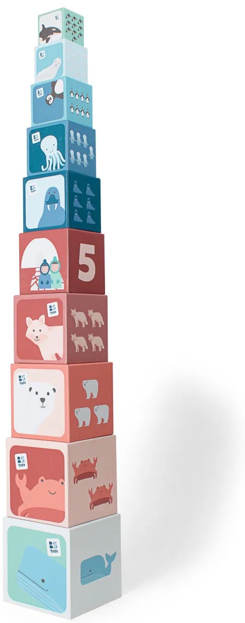 Stohovacia pyramída - čísla