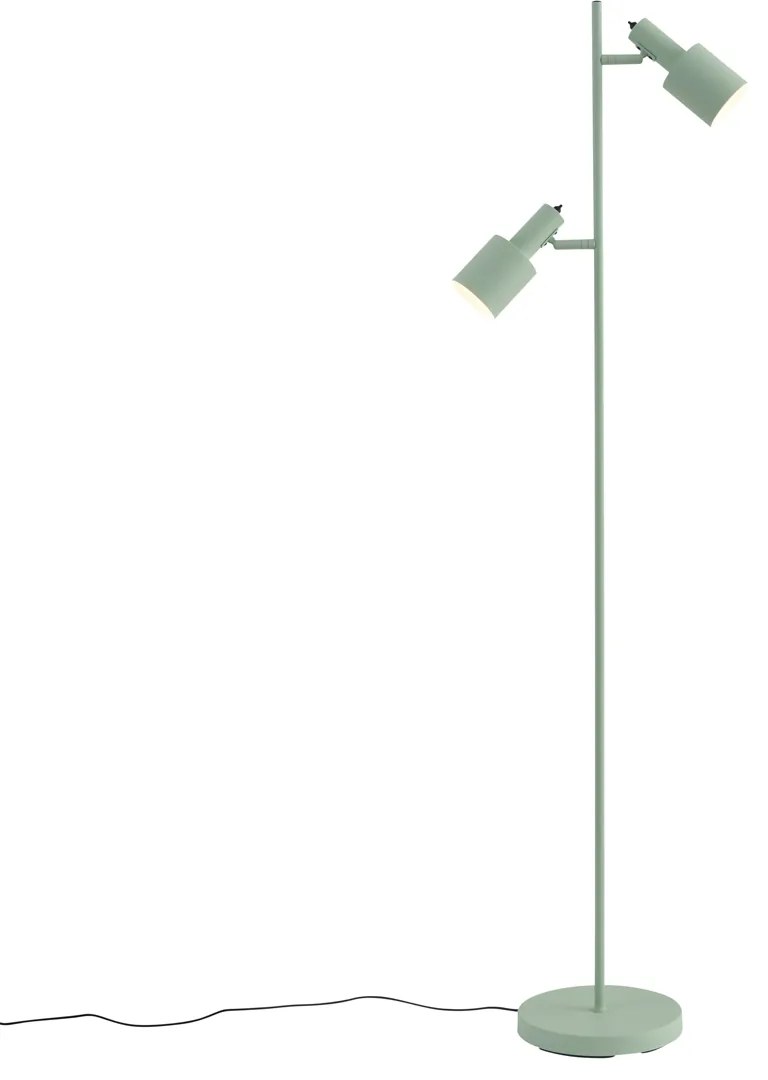 Moderná stojaca lampa zelená 2-svetlá - Stijn