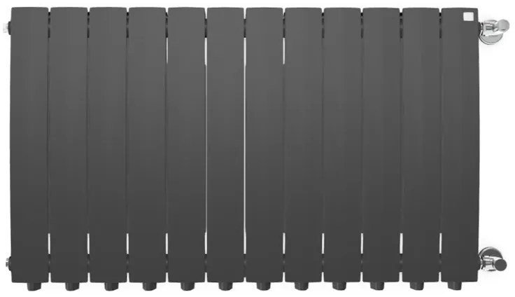 Terma Bergamo 590x960 vodný radiátor Anthracite LP