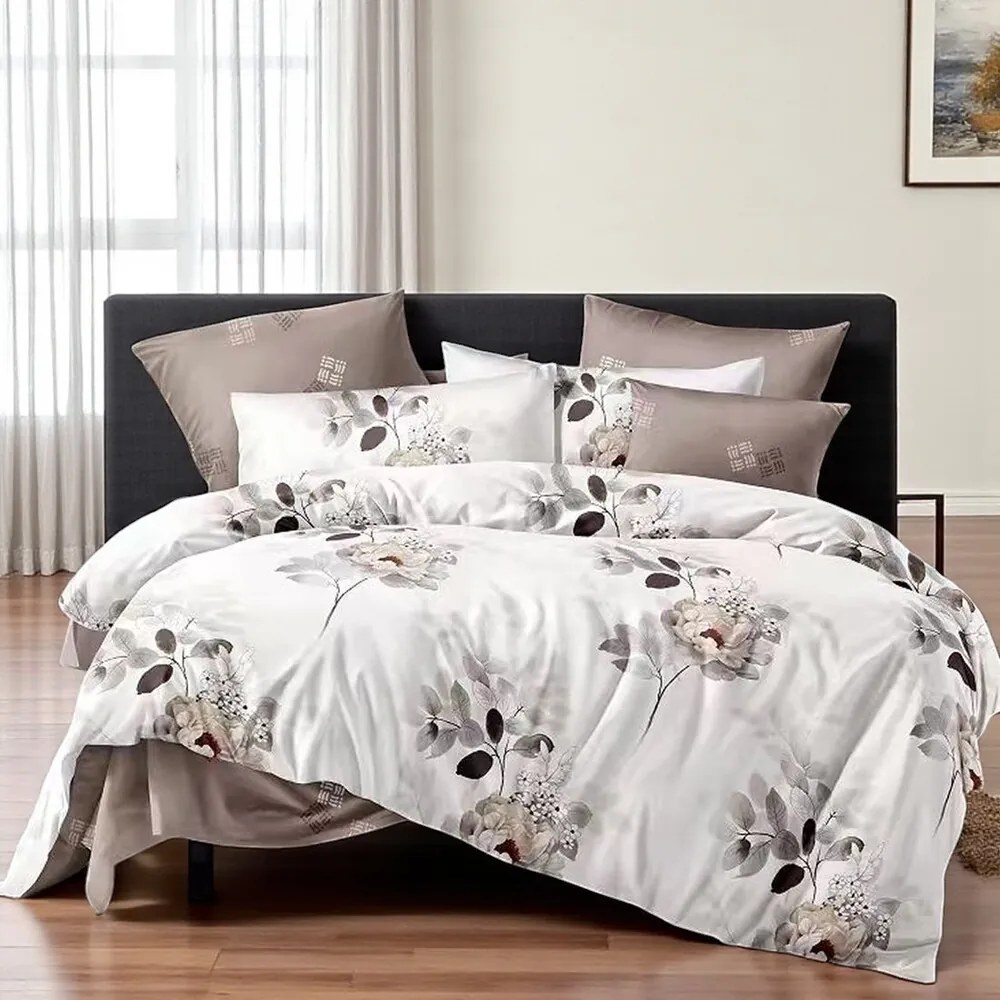 Mikroplyš obliečky Homa MALENA VINTAGE 7-dielna sada 140x200 cm