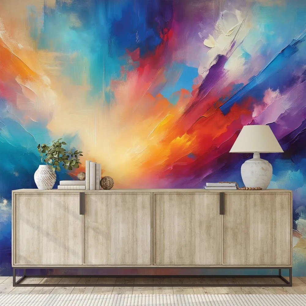 Tapeta dúhové abstraktné nebo