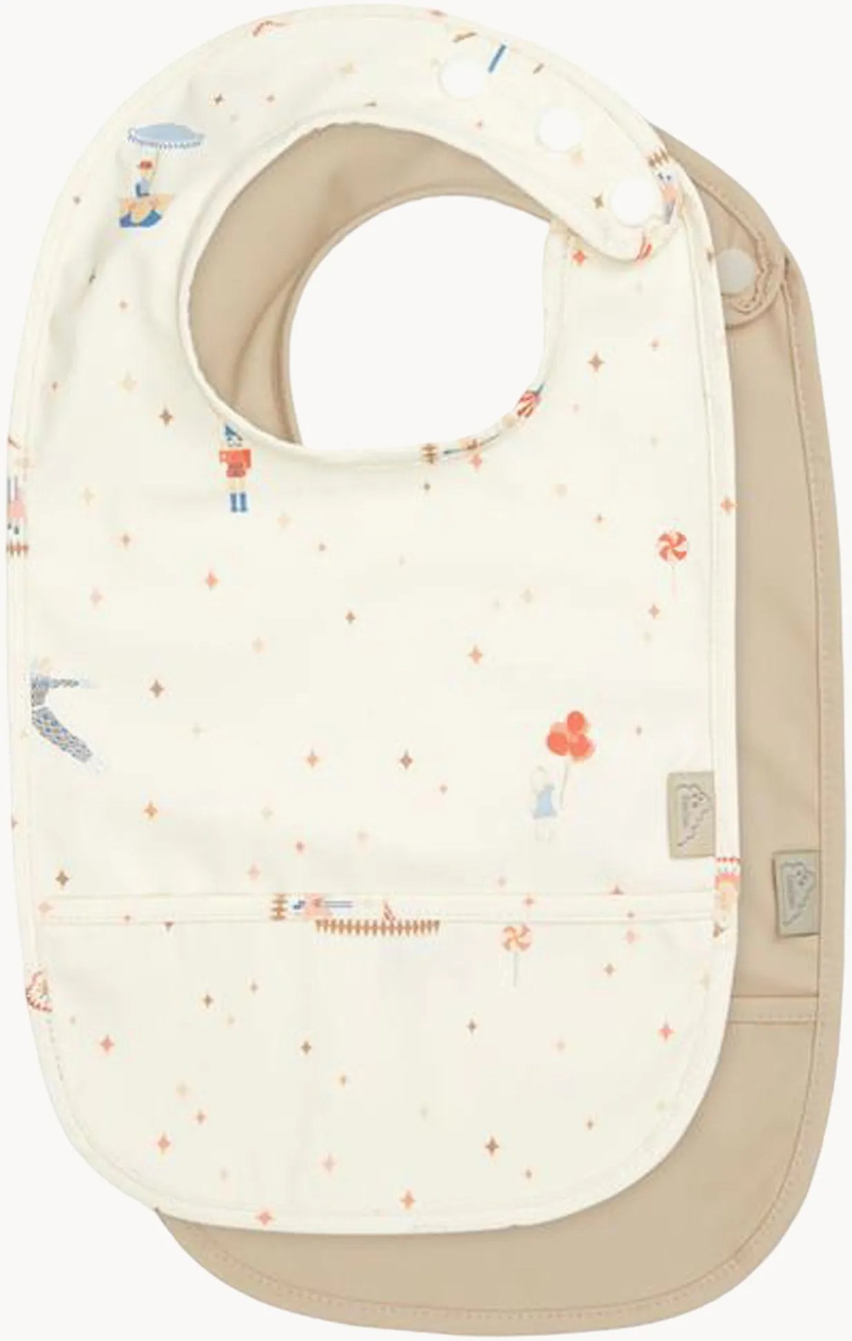 Podbradníky Carousel, 2 ks