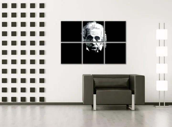 Ručne maľovaný POP Art obraz Einstein | rôzne rozmery