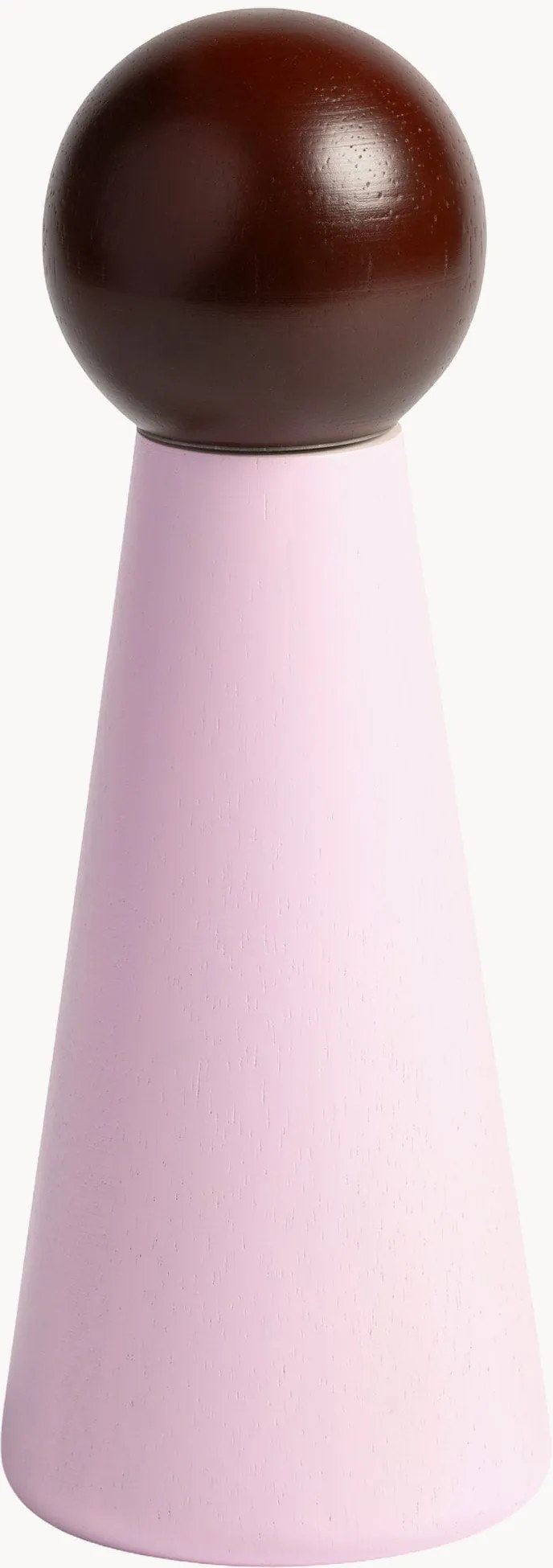 Ručne vyrobený drevený mlynček na soľ a korenie Halma