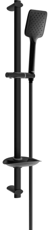 Mexen - DB62 Sprchový set, čierna, 785624584-70