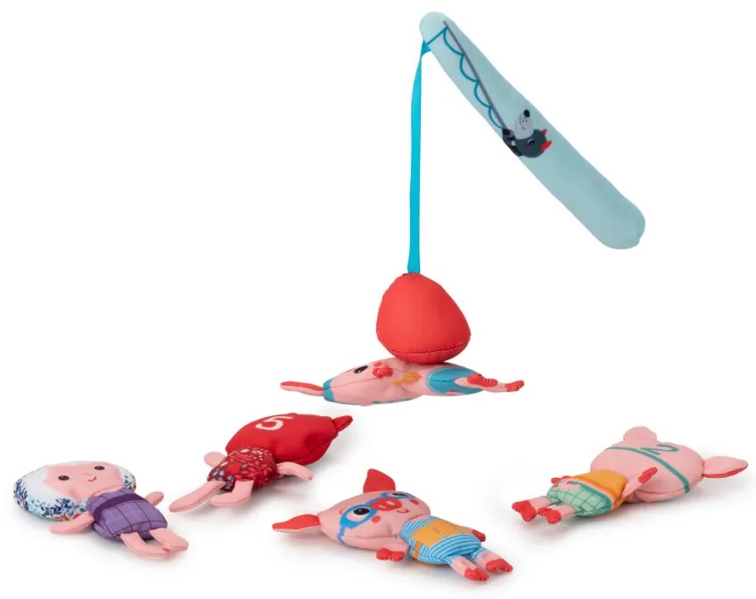 Lilliputiens - hračka do vody - vlk Ľudovít rybárči