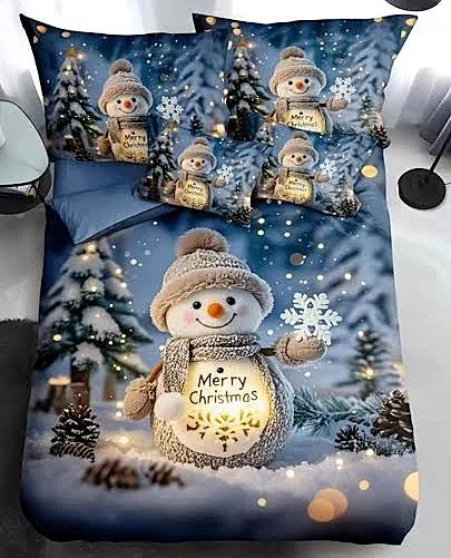 Obliečky Vianočný čas V/5 Bavlna 7-dielna súprava