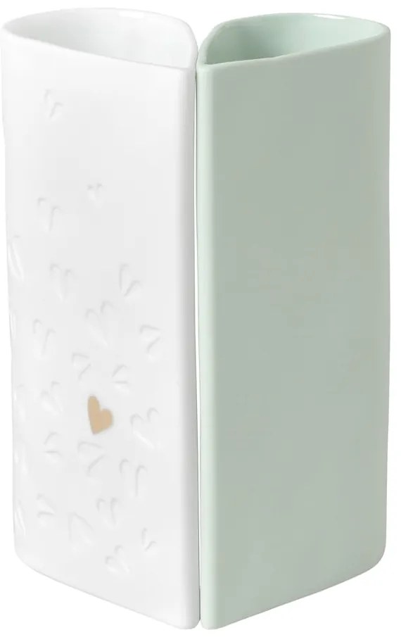 räder Porcelánová váza Hearts – set 2 ks