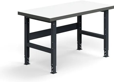 Dielenský stôl TRUST, 1500x760mm, 600 kg, vysokotlaký laminát