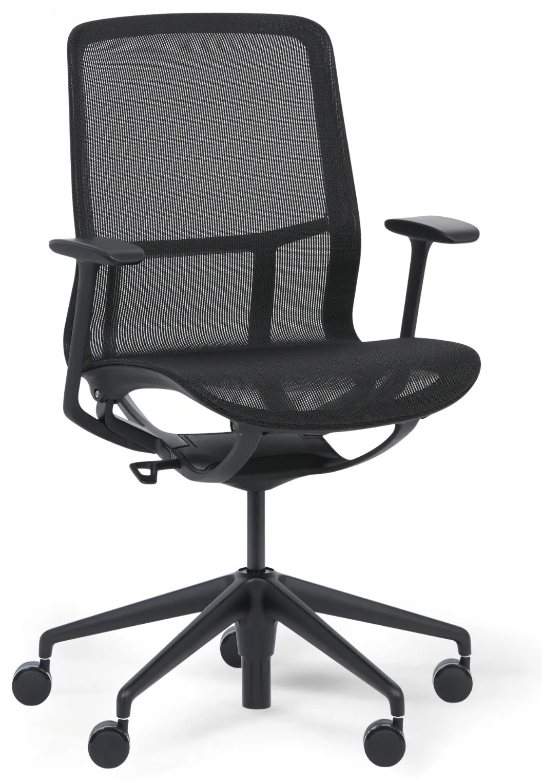 Kancelárska stolička ELVI, čierna