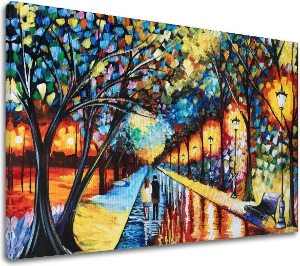 Autorská reprodukcia na plátne MESTO XOBFB004E1