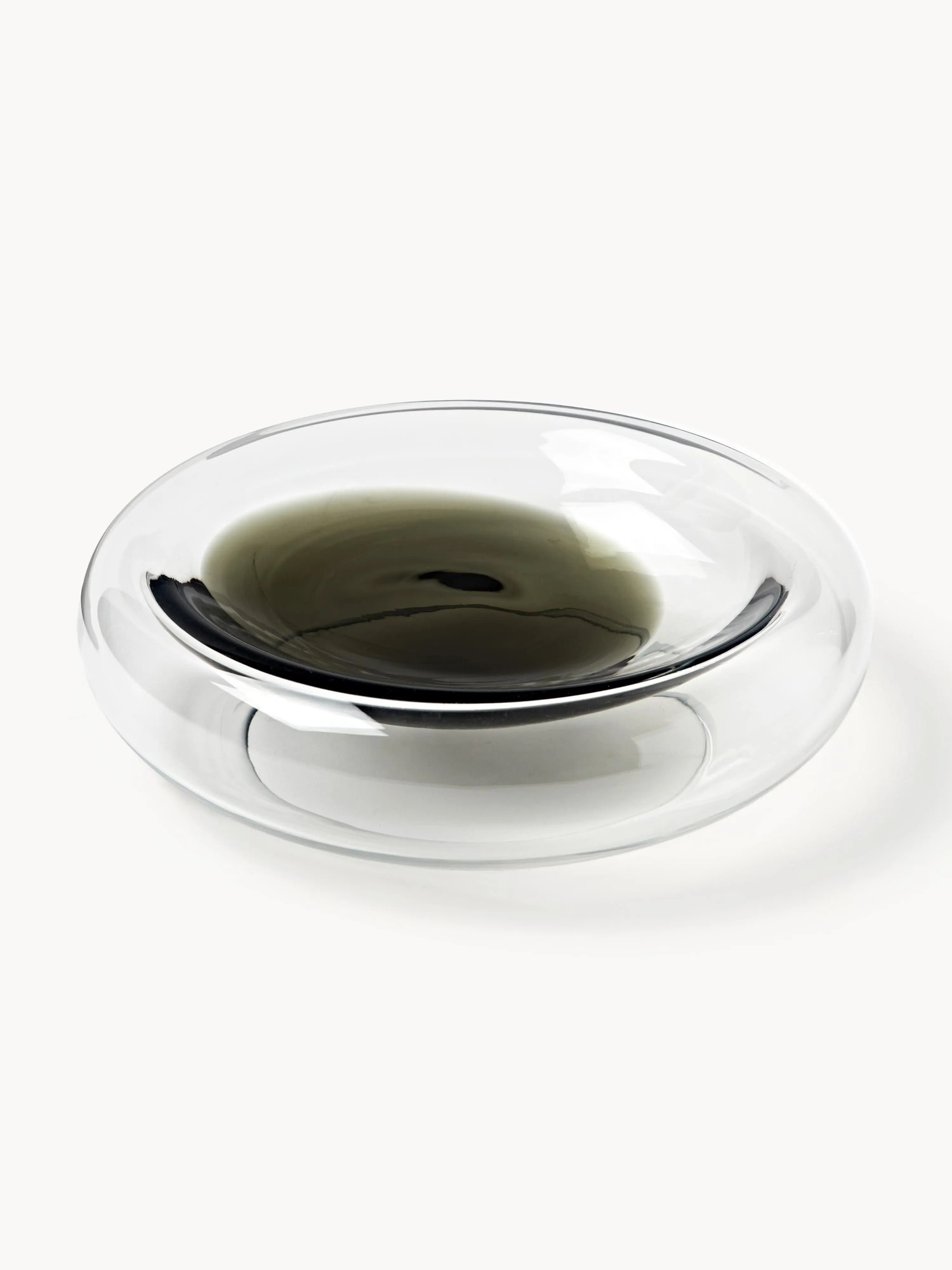 Dekoračná sklenená miska Aurum