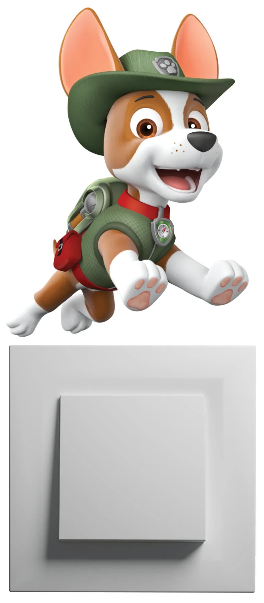 PIPPER. Samolepka nad vypínač „PAW Patrol - Tracker