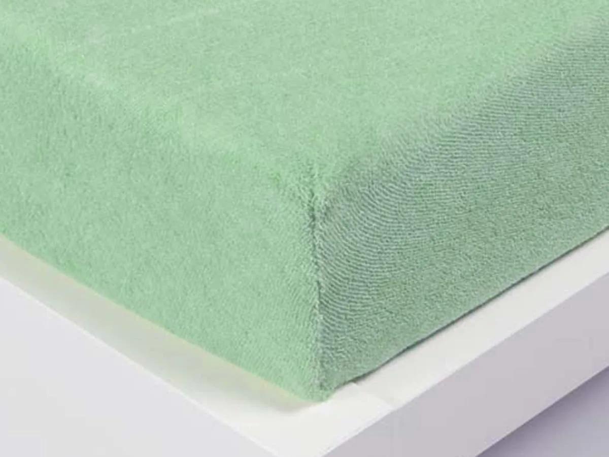 XPOSE® Froté plachta Exclusive - svetlo zelená 90x200 cm