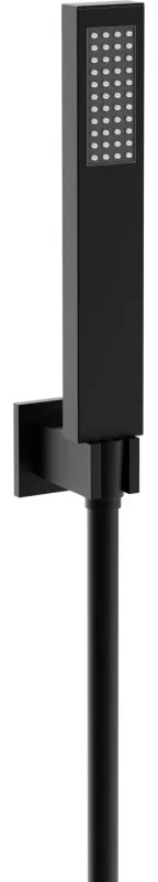 Mexen príslušenstvo - 1-bodový ručný sprchový set R-02, čierny, 785005050-70