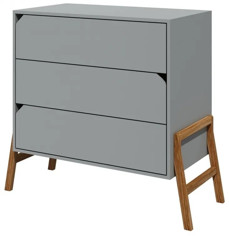 Bellamy Komoda Lotta (2 farby) Farba: Sivá