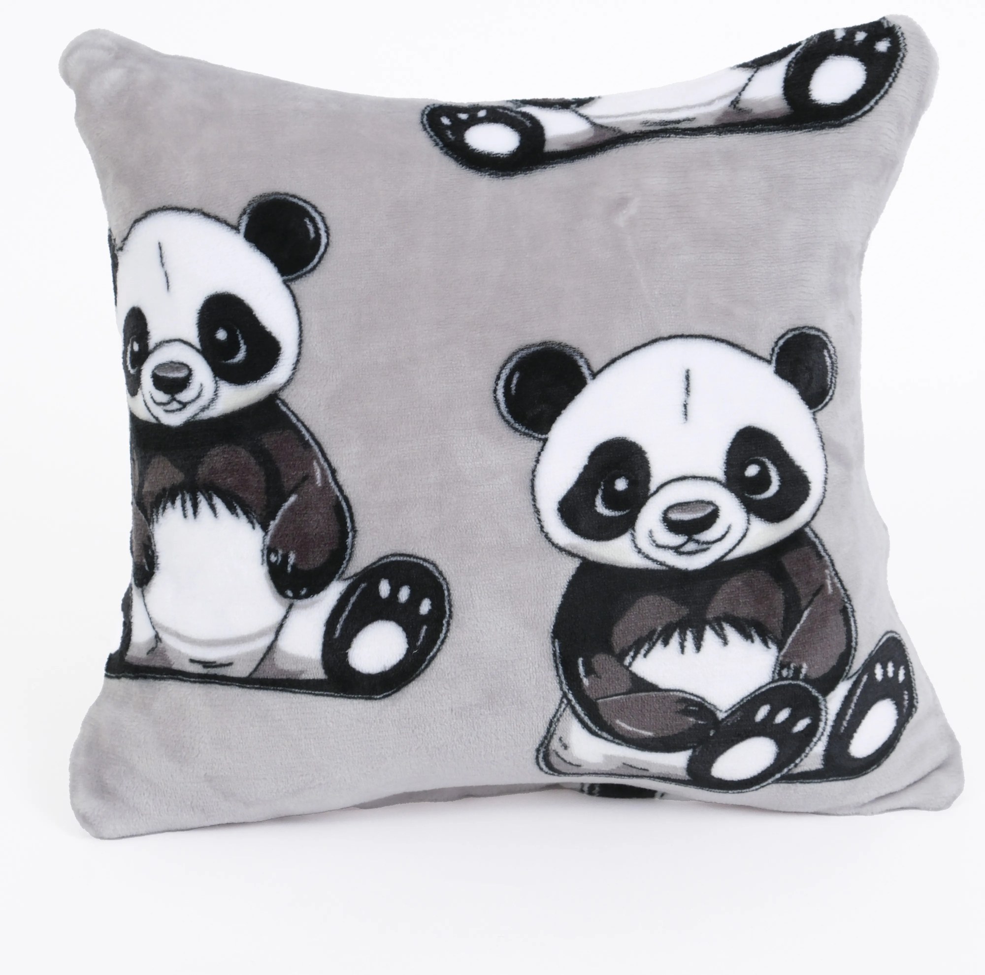 Obliečka na vankúšik mikroplyš Exclusive 40 × 40 cm - Panda