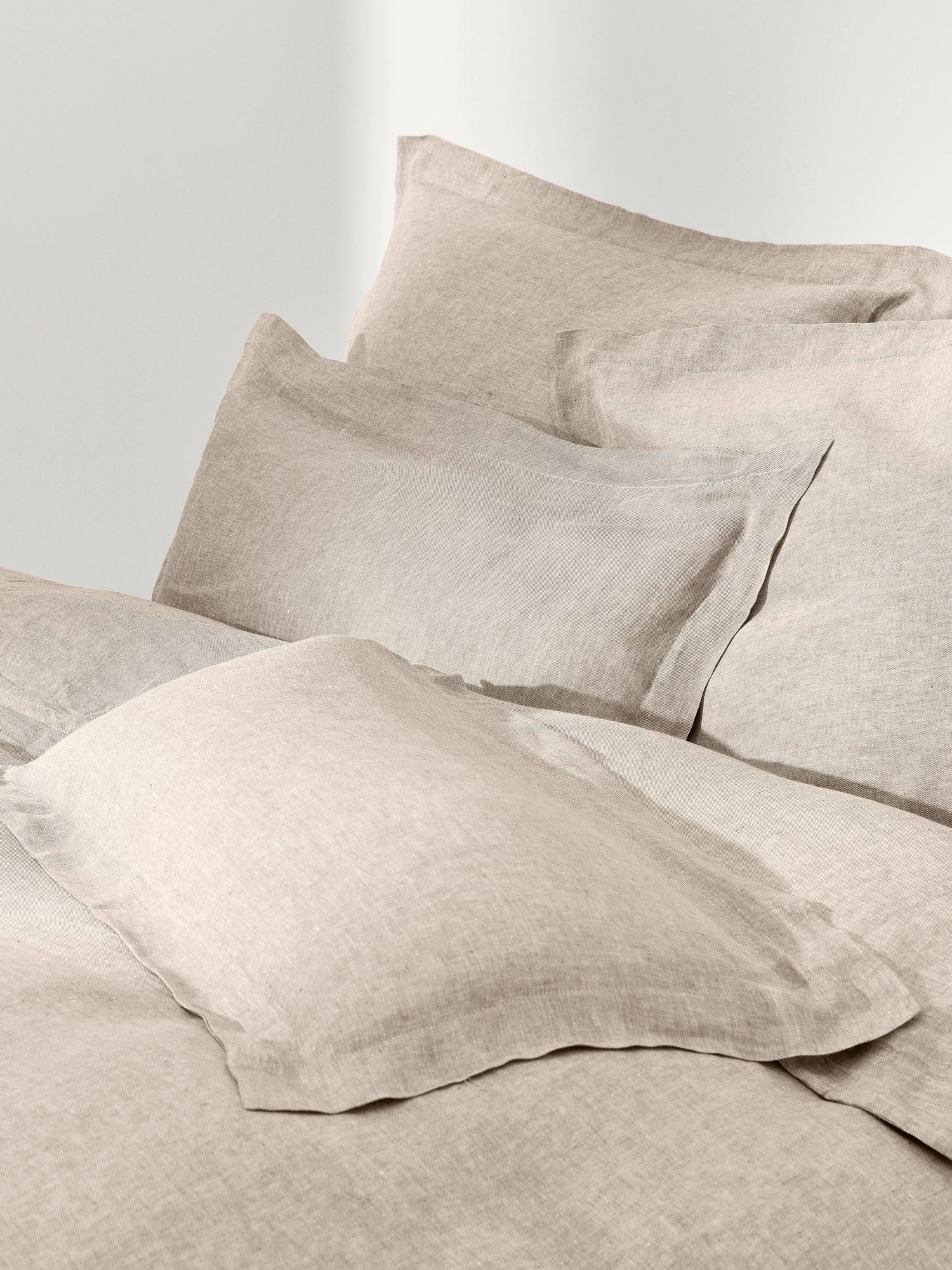 Obliečka na paplón z ľanu's lemom Linna