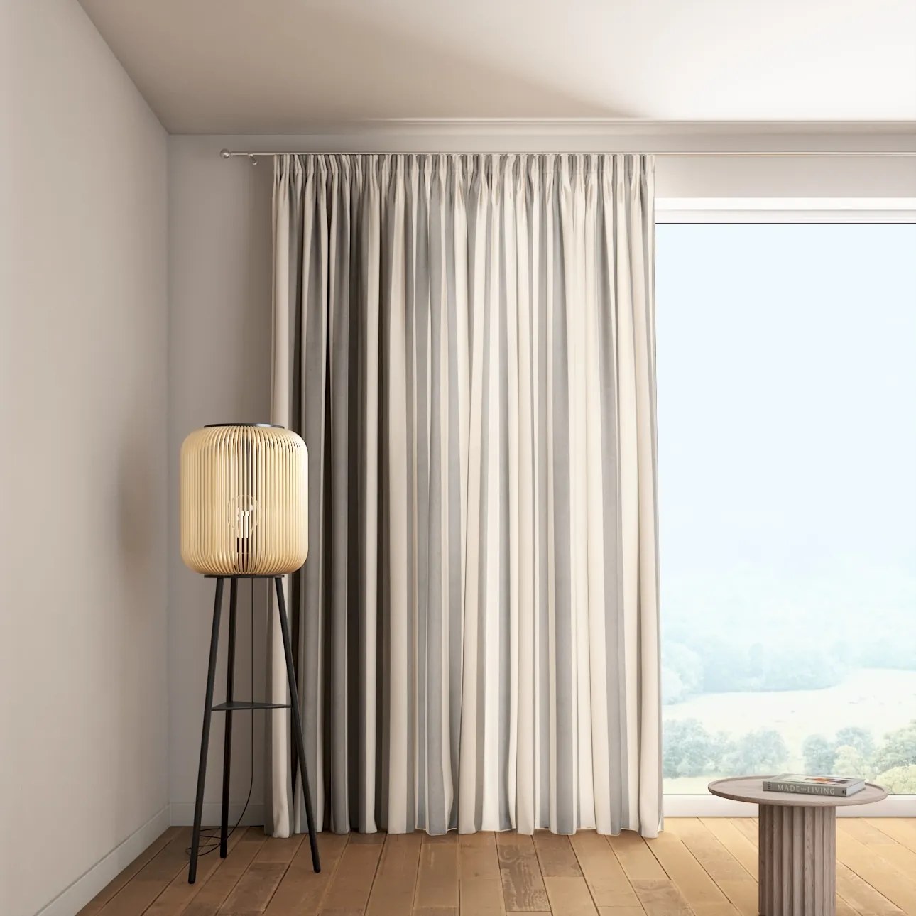 Záves na riasiacej páske