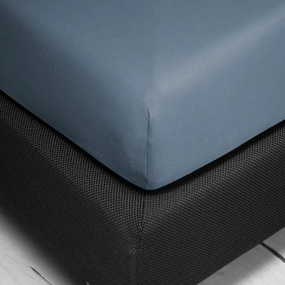 Bierbaum jersey plachta sivomodrá - 80-100 x 200 cm