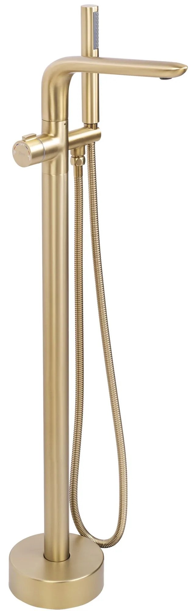 Rea Clark, voľne stojaca batéria h-920, zlatá matná, REA-B5303