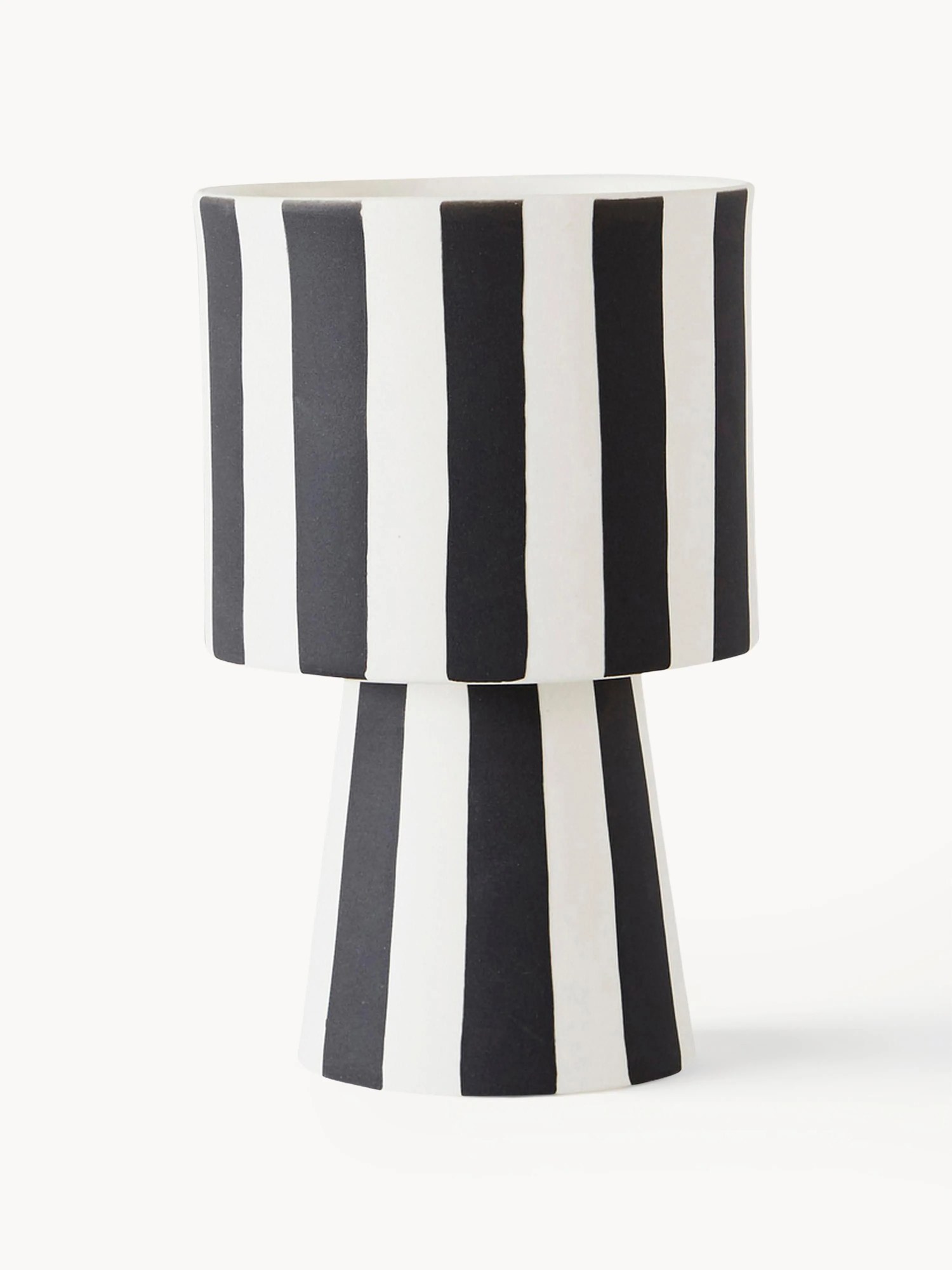 Ručne vyrobený keramický obal na kvetináč Toppu